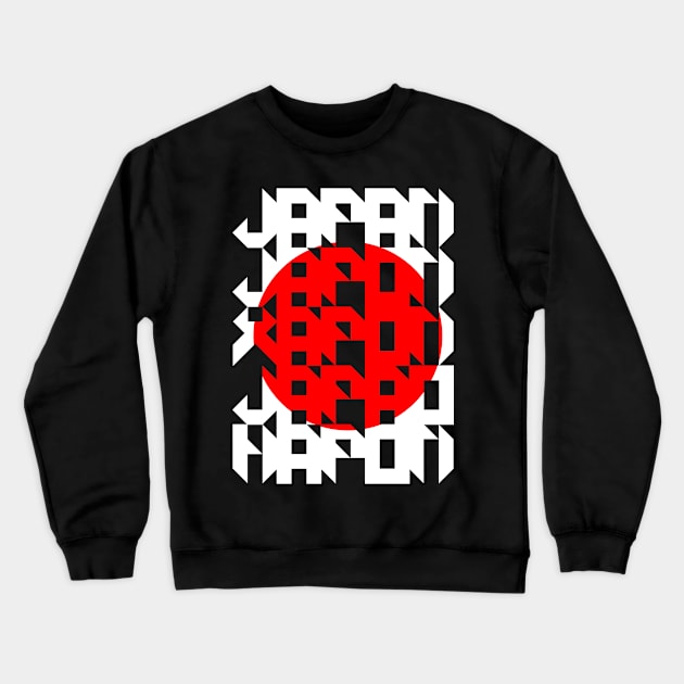 JAPANJAPAN Crewneck Sweatshirt by RRFNG